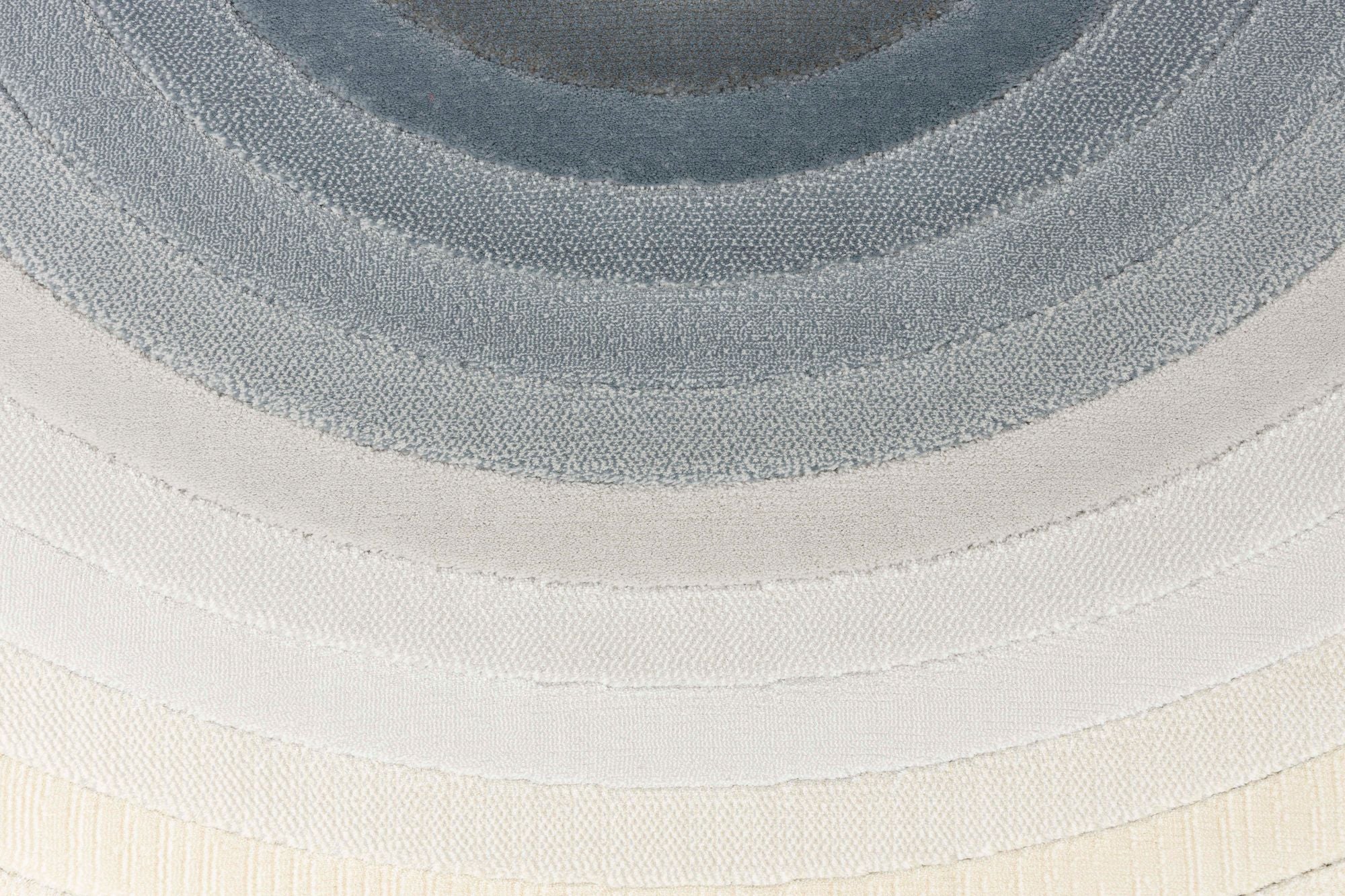 Zuiver Olympic Indigo Blue Gradient Oval rug 200x290